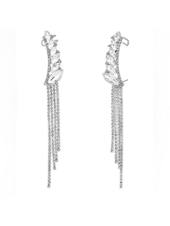 Aaliyah Jewelry - Aaliyah Dangle Earrings with Cuff